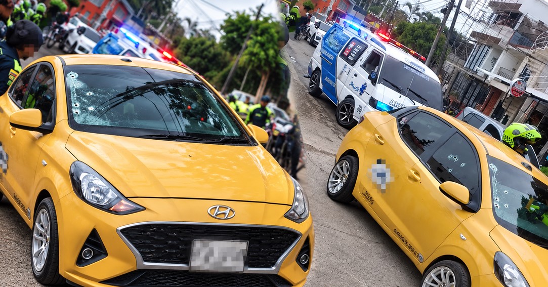 Asesinado en taxi en Cali habría dirigido banda criminal en el norte del Valle