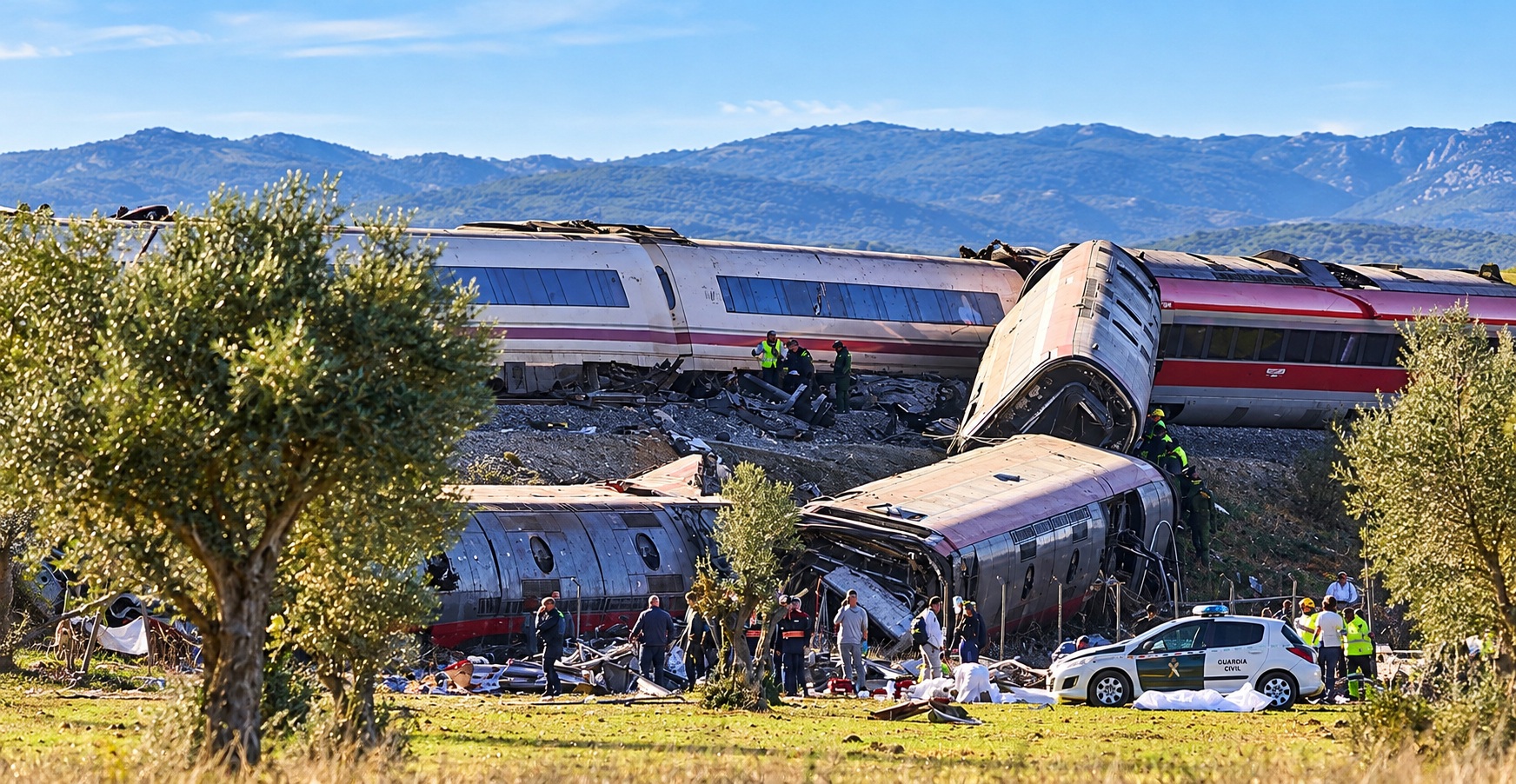 Choque de trenes en España deja 46 muertos e investigan falla