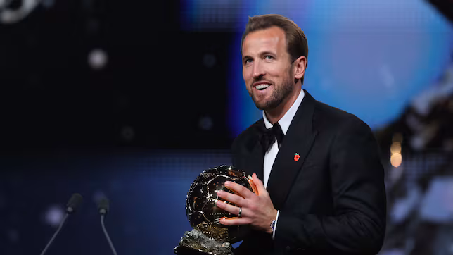 Harry Kane gana el Balón de Oro y acaba una espera de 25 años