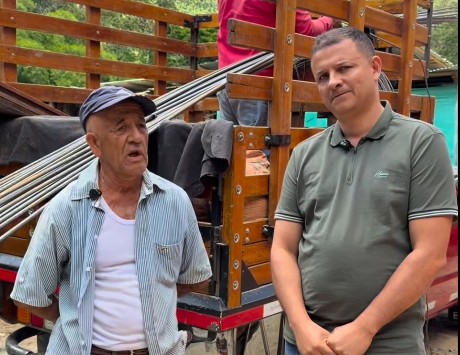 Mejoramiento de vivienda en Argelia recibe materiales