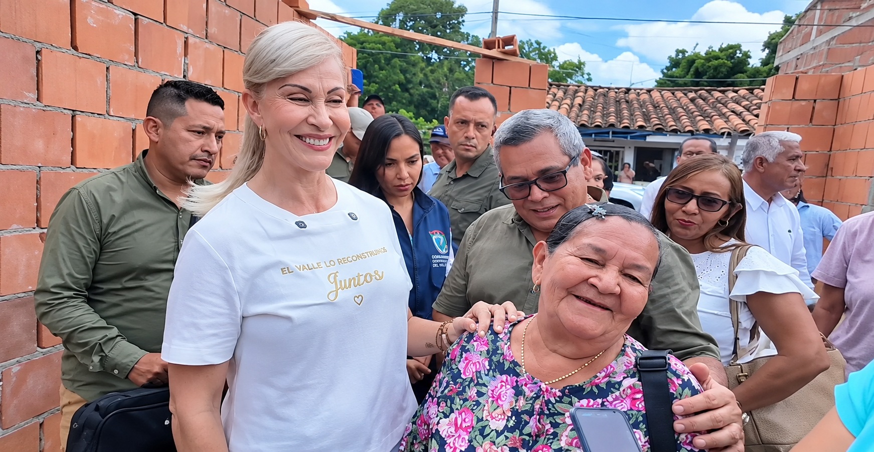 Reconstrucción de viviendas en Roldanillo avanza con obras