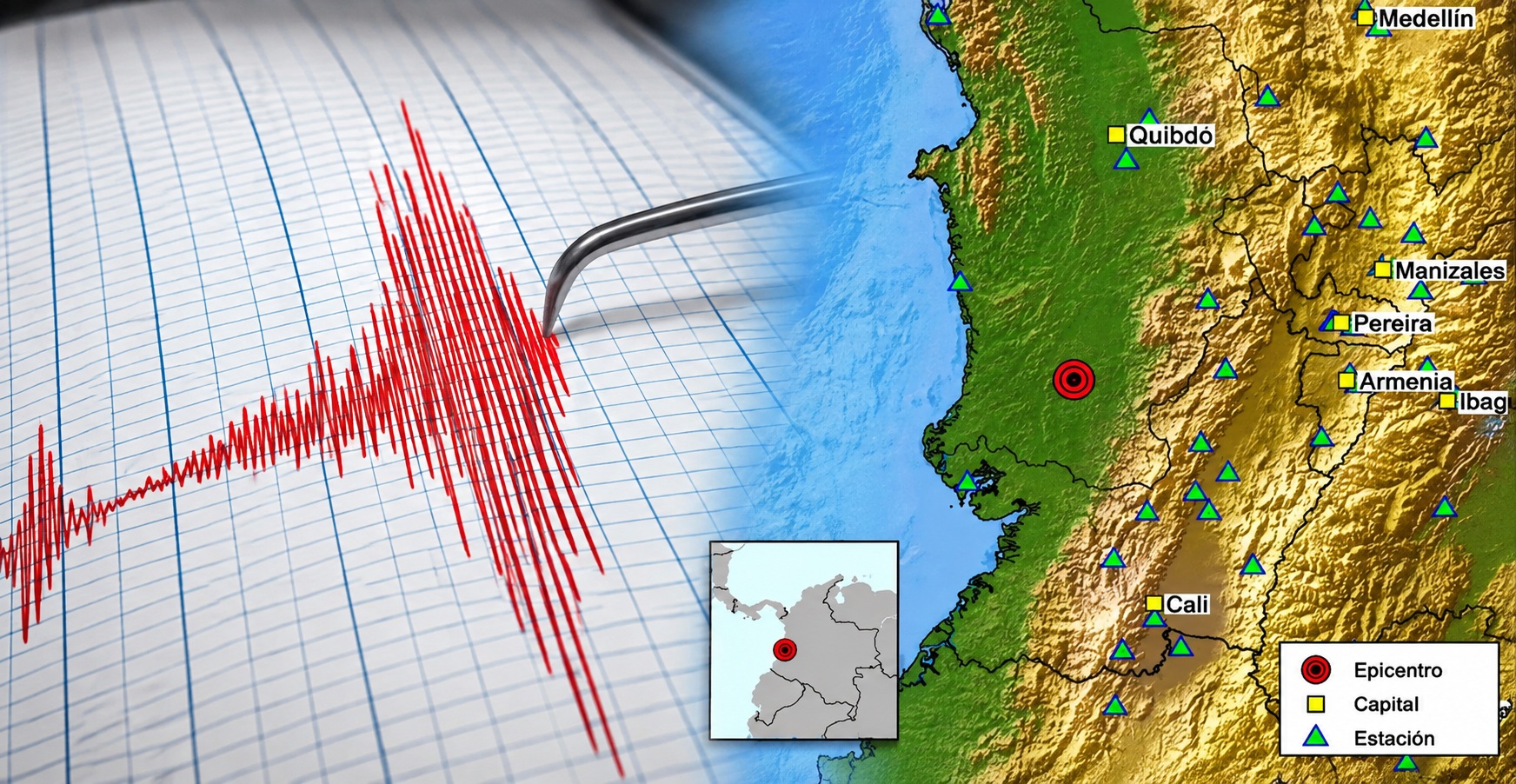 Sismo en Chocó se registró este viernes 30 de octubre