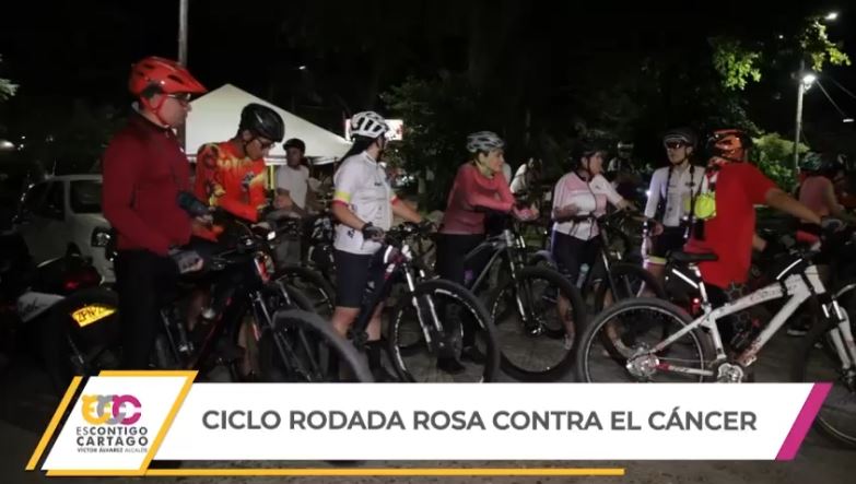 Ciclo rodada rosa