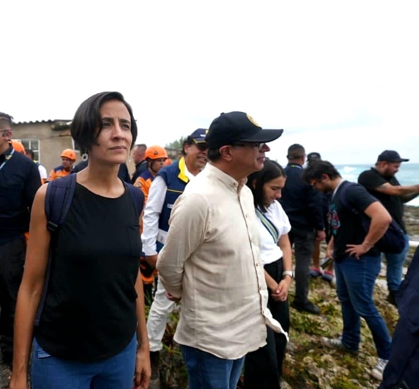 Autoridades evalúan el impacto de Julia en San Andrés.