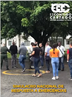 Simulacro de emergencias.