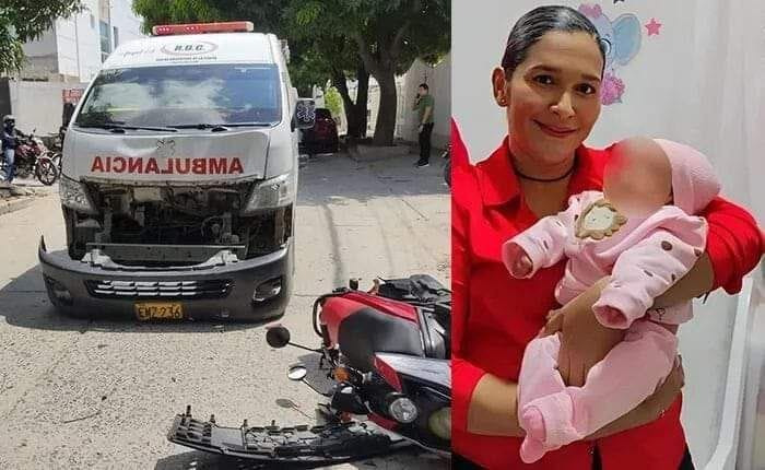 Ambulancia atropelló a dos mujeres y una recién nacida.