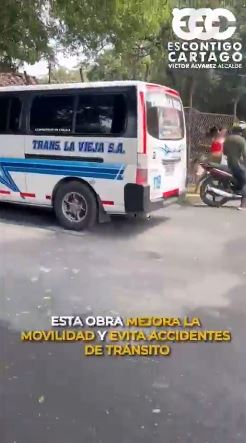 Recuperación de vías en los barrios