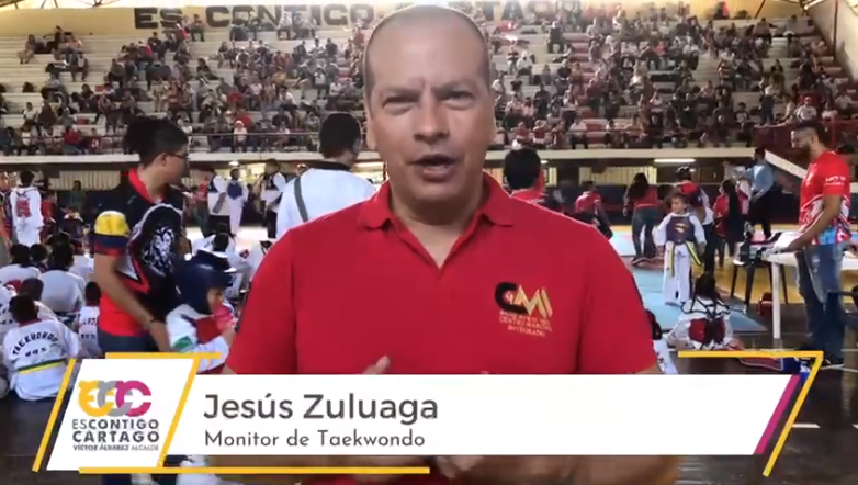  Regional de taekwondo en Cartago.