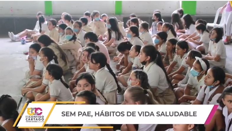 Semana pae, fomentando hábitos de vida saludable.