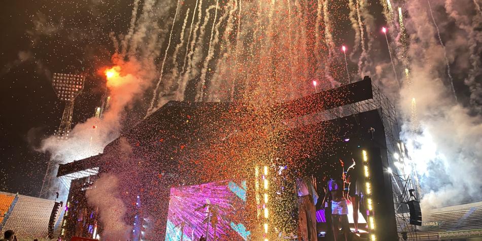 Bad Bunny se lució con su show en Medellín.