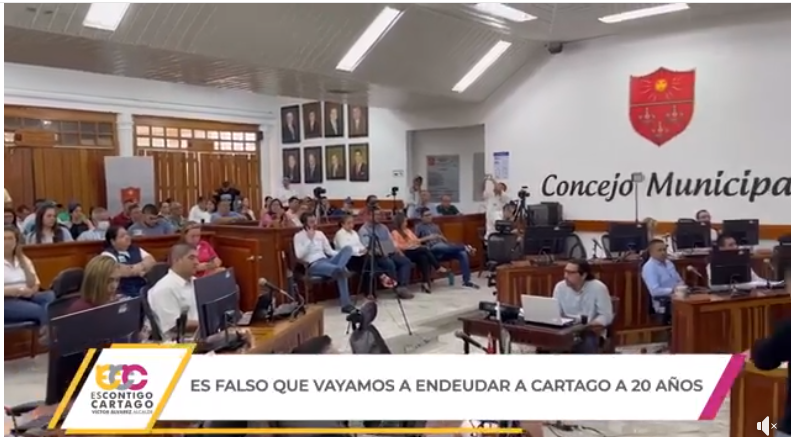 Debate sobre proyectos para la ciudad 
