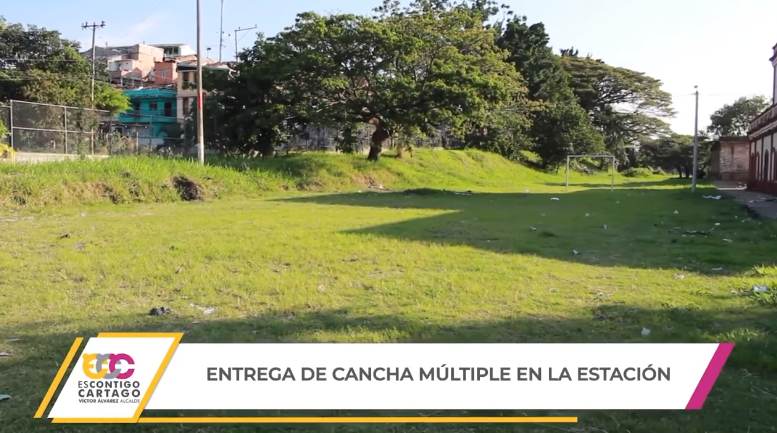 Nuevas canchas en la estación