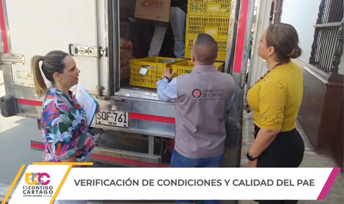 Verificación de las condiciones y calidad del PAE.