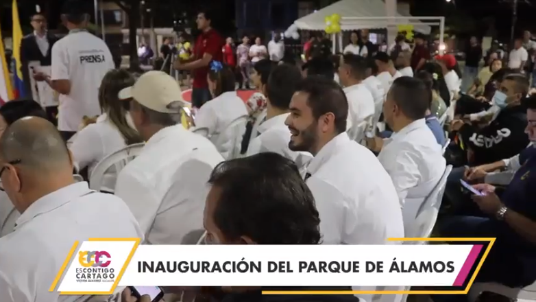 Álamos comienza a disfrutar del parque que remodeló la alcaldía.