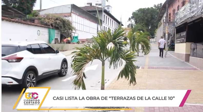 Casi lista la obra de “Terrazas de la calle 10”