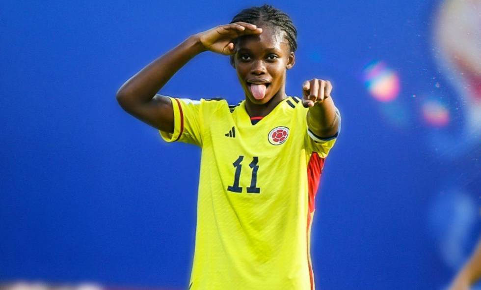 Linda Caicedo, la mejor jugadora joven del mundo.