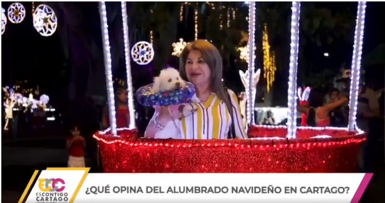 Propios y turistas ya disfrutan del alumbrado navideño.