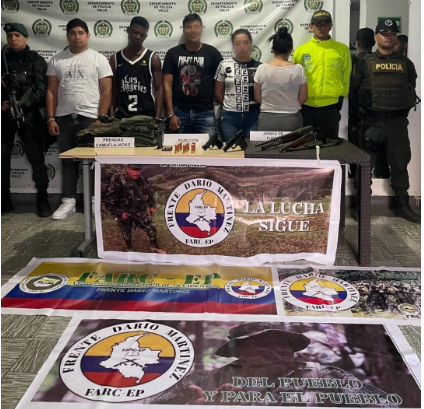 Autoridades afectaron a presunta estructura criminal, dedicada a la extorsión.