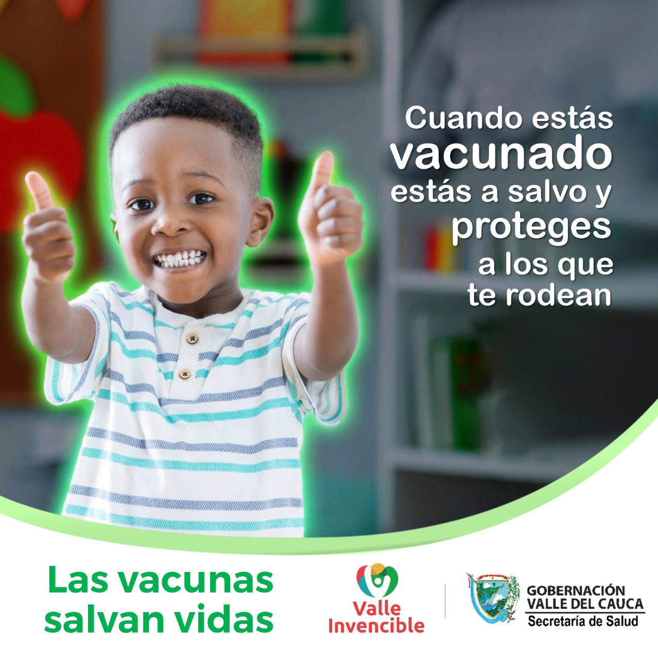 Vallecaucano únete a la última Semana Nacional de Vacunación, completa esquemas y disfruta de una Navidad tranquila