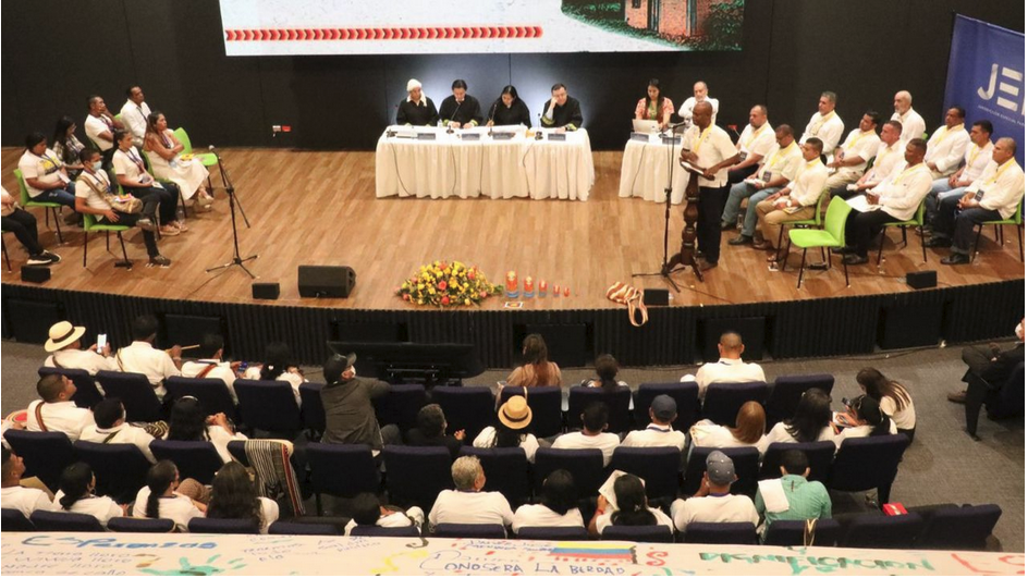 La JEP continuará versión sobre el secuestro de los diputados del Valle del Cauca.