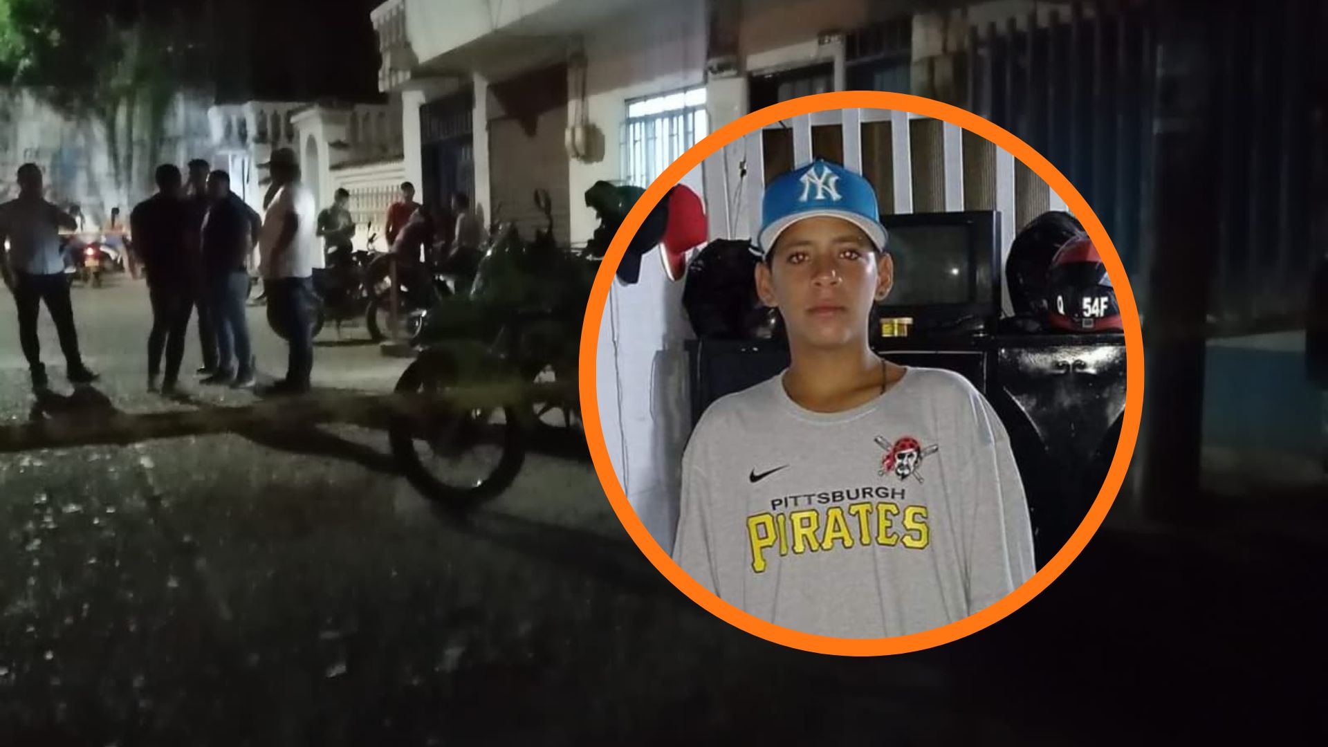 Menor de edad fue asesinado hace pocos instantes en Ansermanuevo.