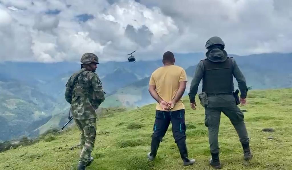 Policía logra la captura de alias “Rubén” cabecilla de la red de apoyo al terrorismo del ELN