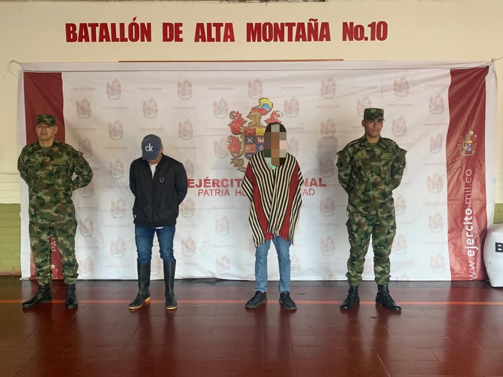 Tropas del Ejército capturan en el Valle a un sujeto y recuperan un menor de edad.