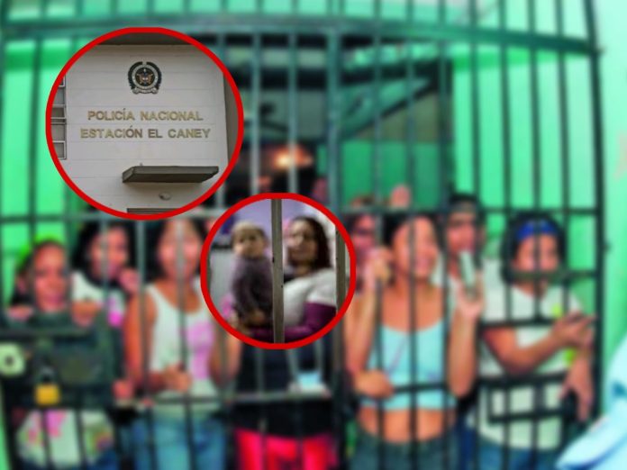 79 mujeres detenidas en estación de policía en Cali piden ayuda