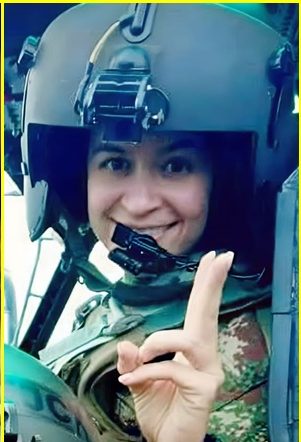 Muerte de Teniente García, primera mujer piloto de helicóptero UH1N en Colombia, enluta a las Fuerzas Armadas.