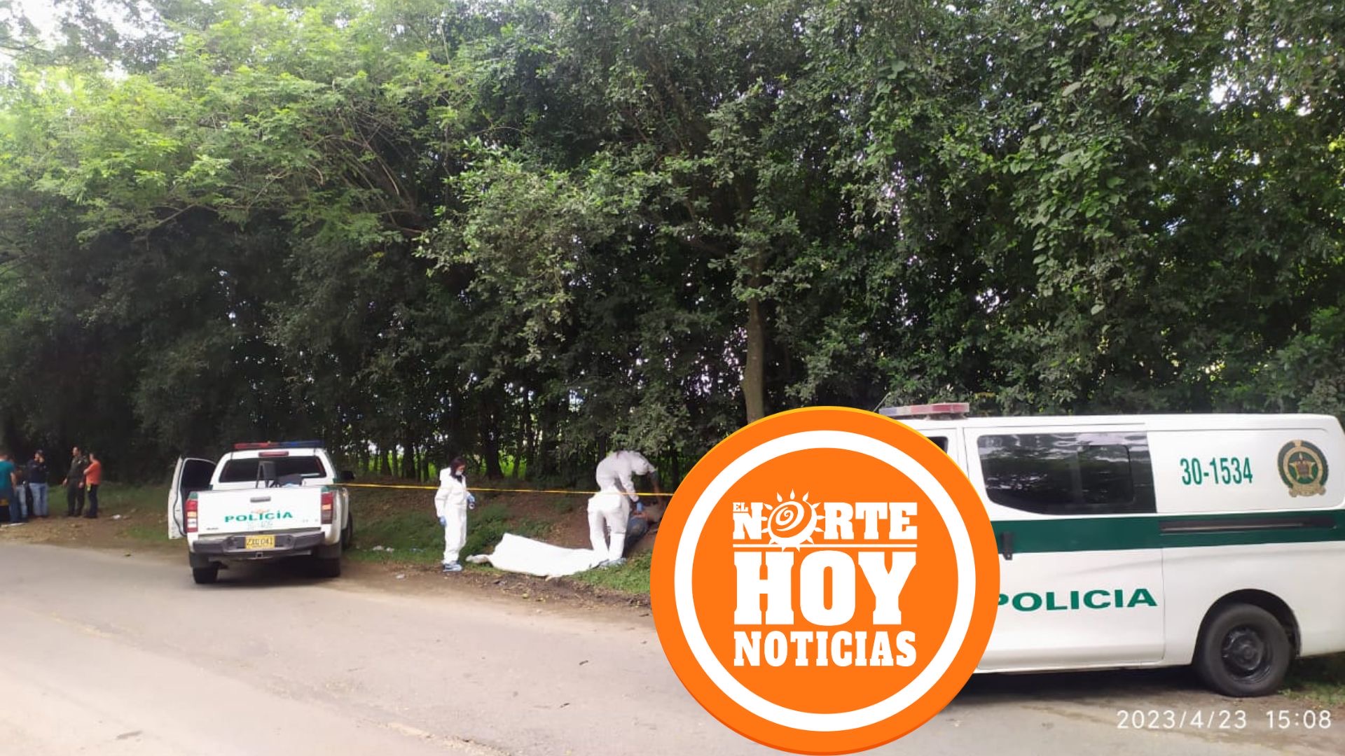 Hombre hallado muerto en zona rural de Cartago