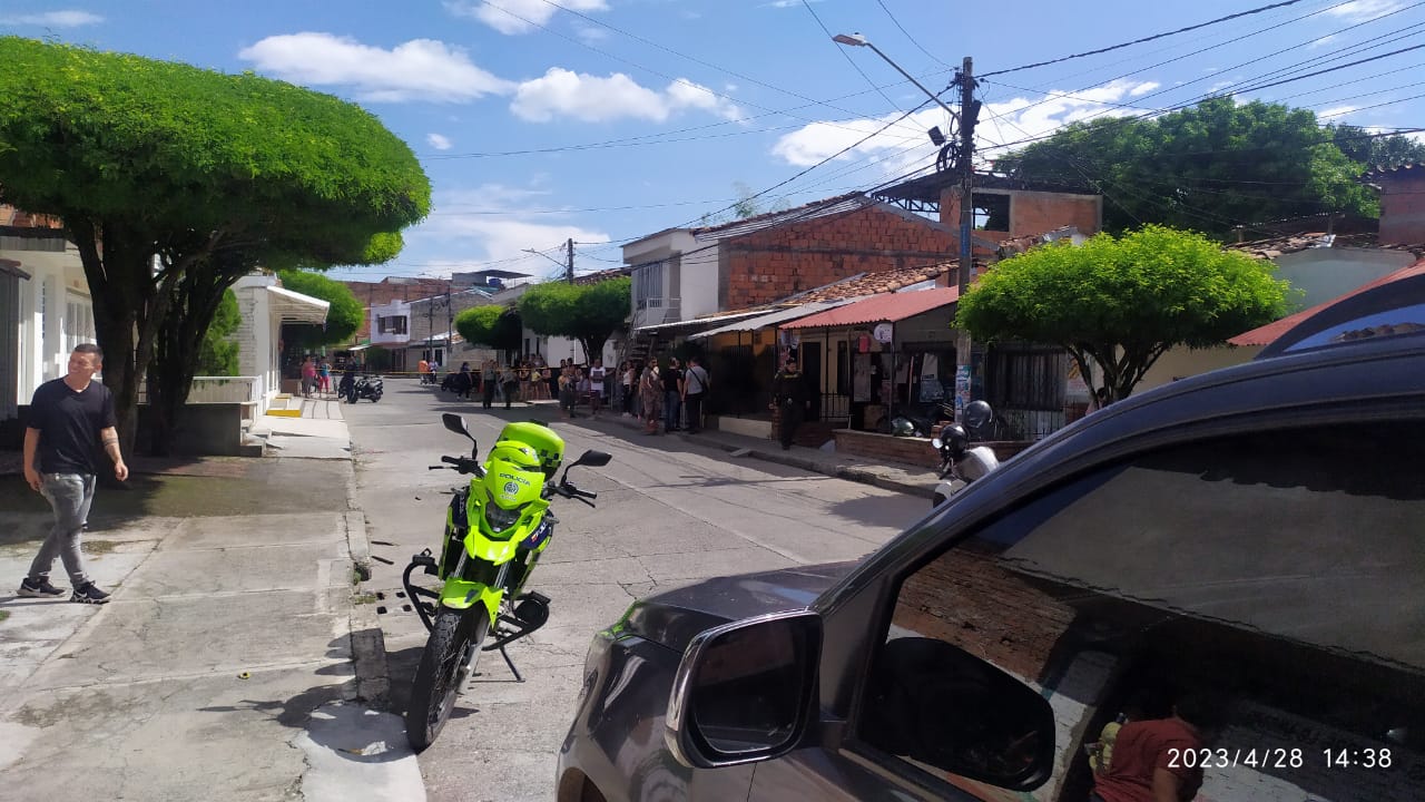 Otro atentado en Cartago, ya son 12 las víctimas del sicariato en la ciudad.