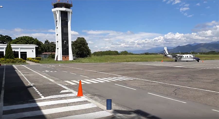 Accidente aéreo en Cartago. Una avioneta involucrada