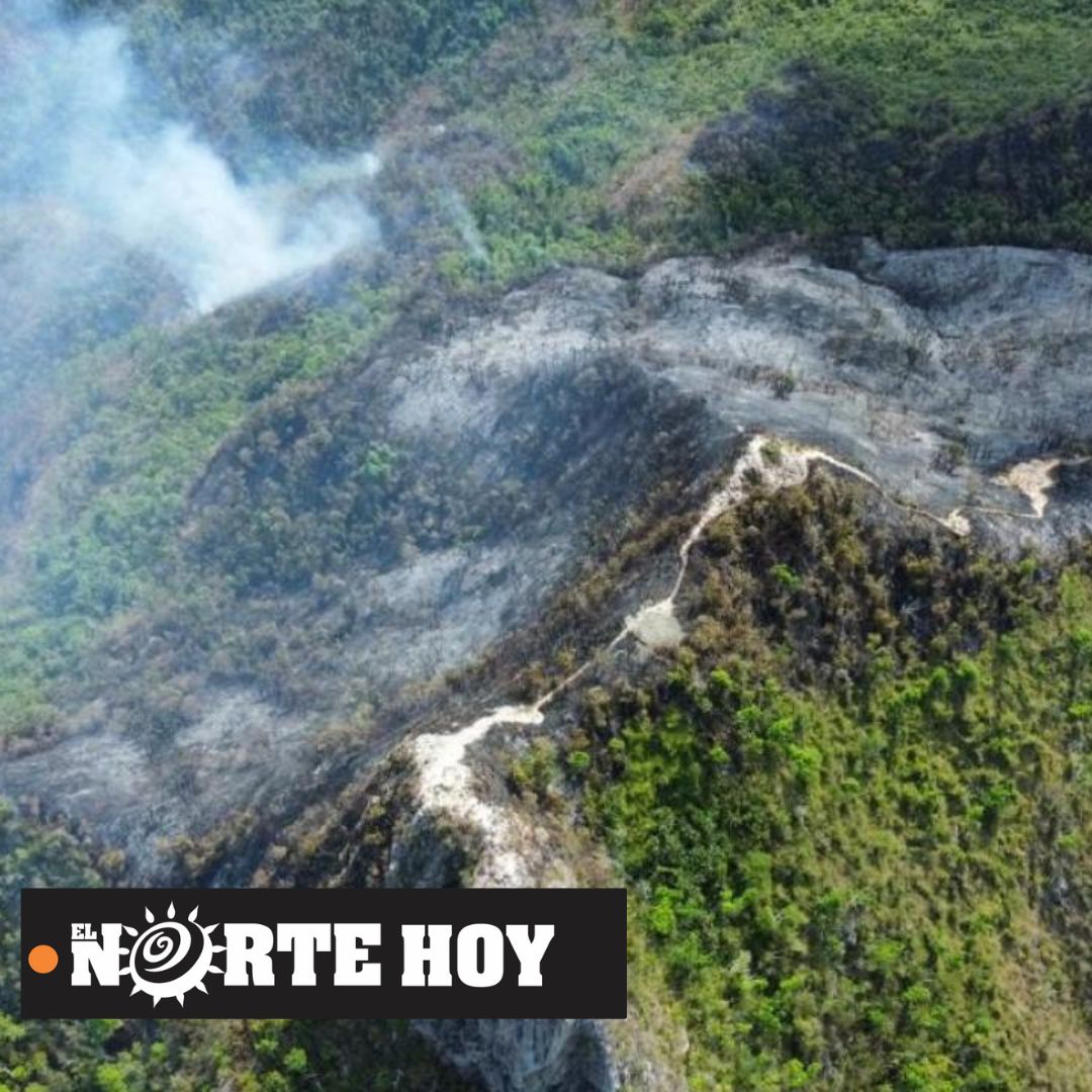 Emergencia por incendio en el Parque The Peak en Providencia.
