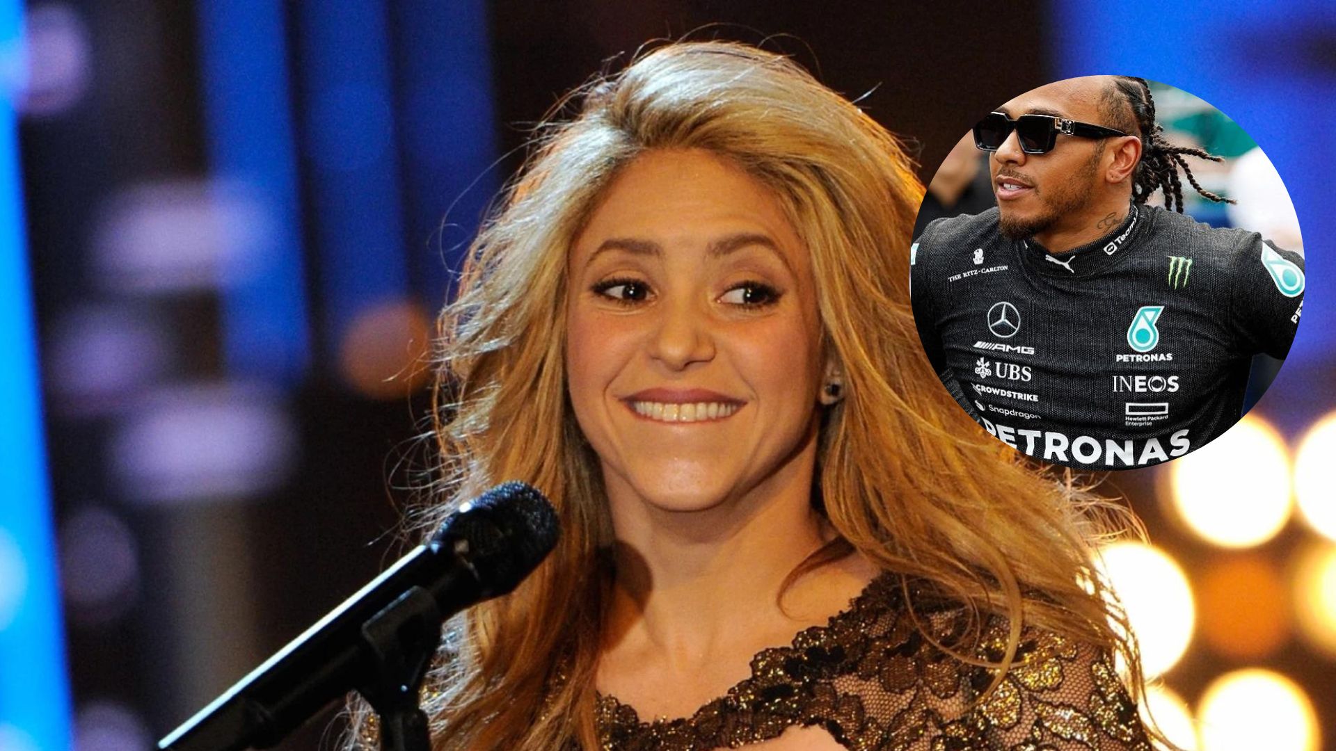 Shakira y Lewis Hamilton juntos de nuevo en un encuentro en un yate en Miami.