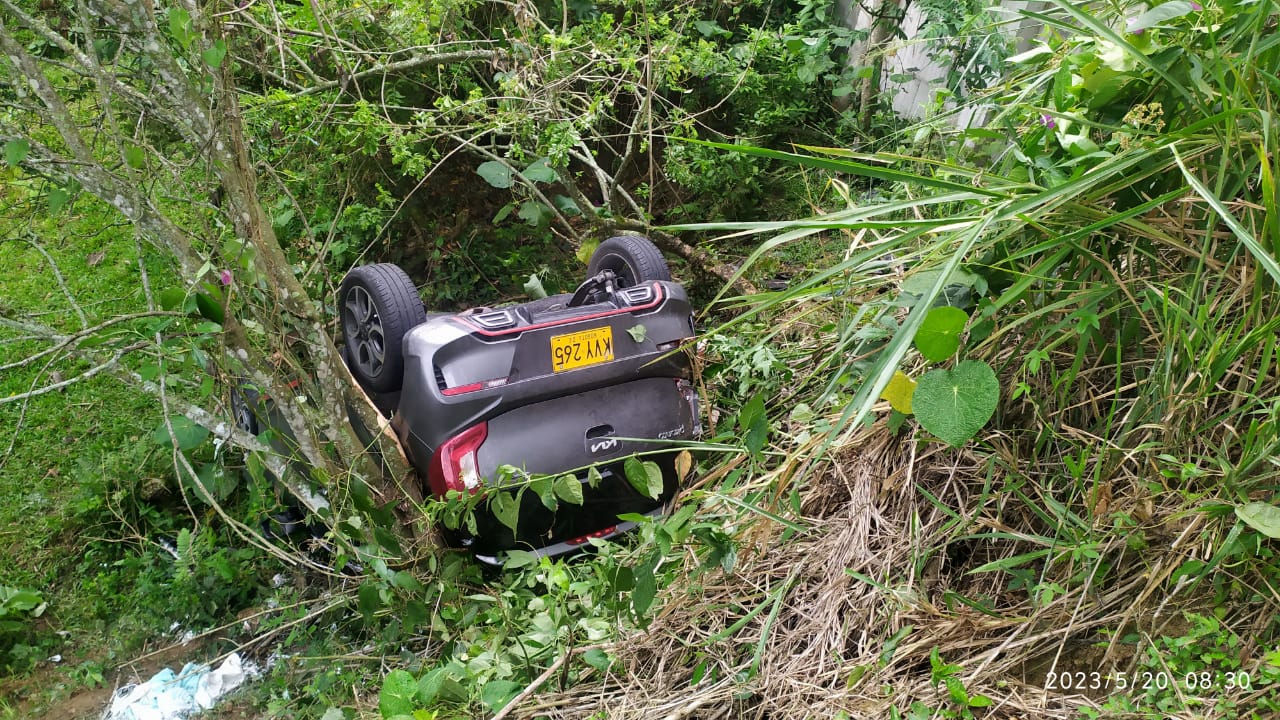 Iban para Jamundí pero se accidentaron en Cartago.