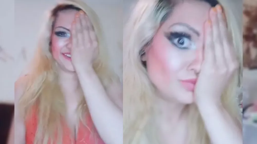 Mujer sufre graves quemaduras en su rostro al hacer un desafío de TikTok.