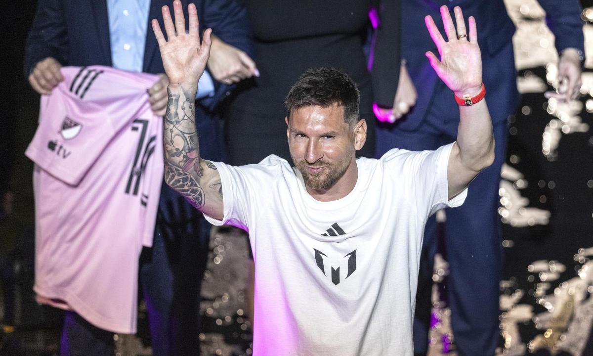 El astro argentino Lionel Messi desembarca en la MLS.