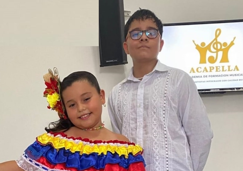 Dos niños cartagüeños brillan en la selección del 5° Festival Estudiantil Bambuquero