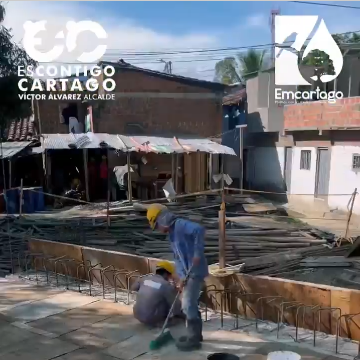 Avanza la construcción del box culvert.