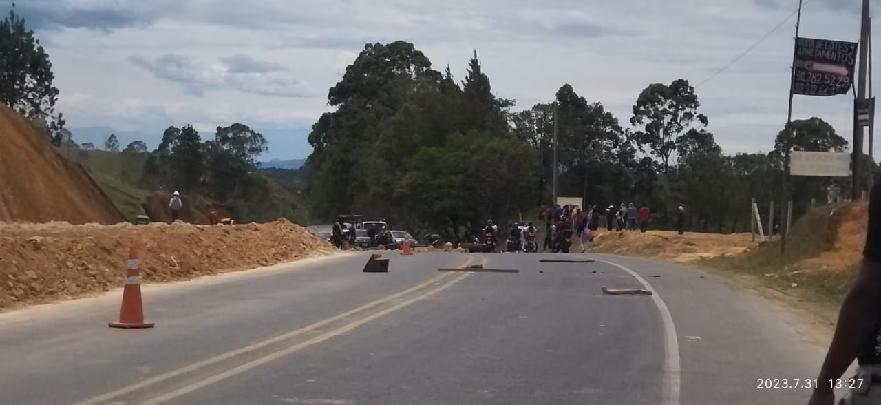 Bloqueo Indígena en Vía Panamericana