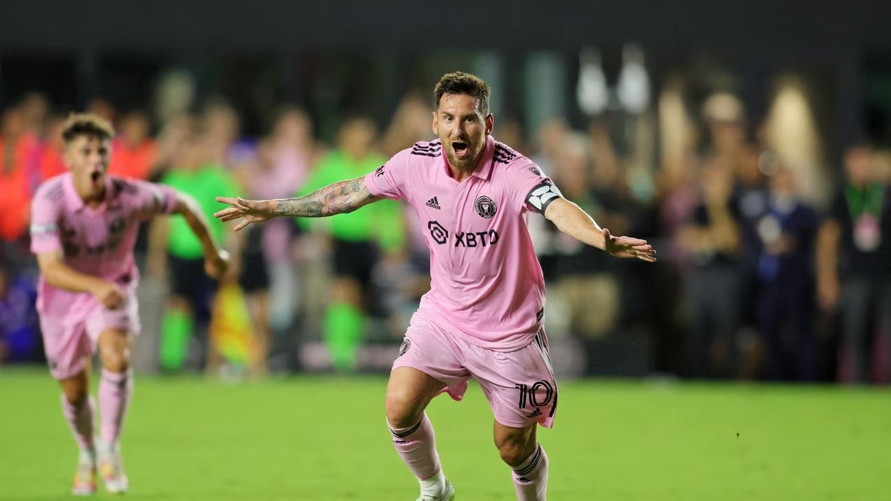 Lionel Messi guía al Inter a la final de la Leagues Cup con su noveno gol