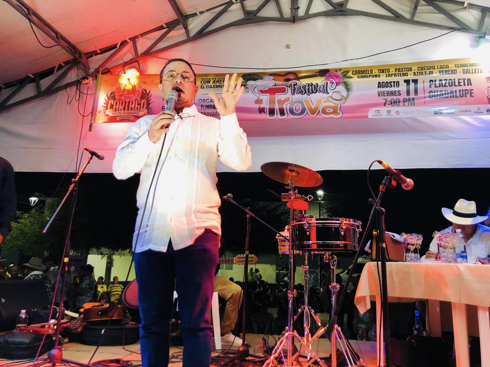 Festival de la Trova en Cartago 483 años.