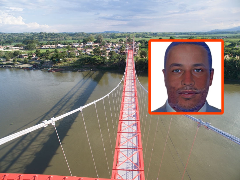 Identifican a hombre que saltó desde un puente al río Cauca.