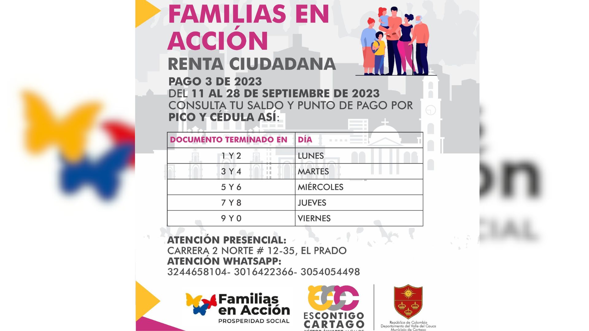 Familias en Acción 2023: Pago 3, fechas y consulta por pico y cédula
