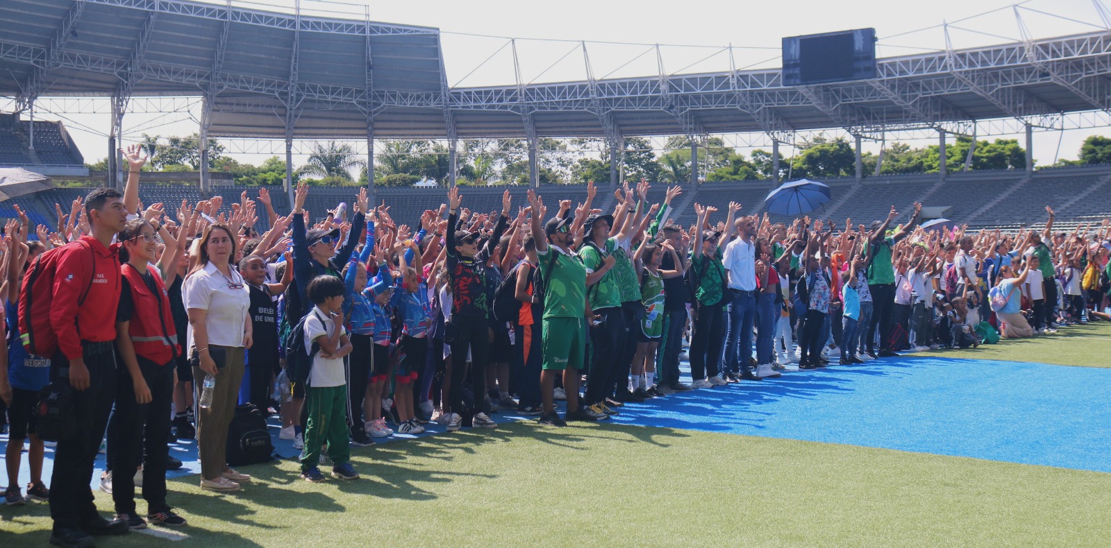 Festival Deportivo: 1.200 niños en Risaralda brillan en formación