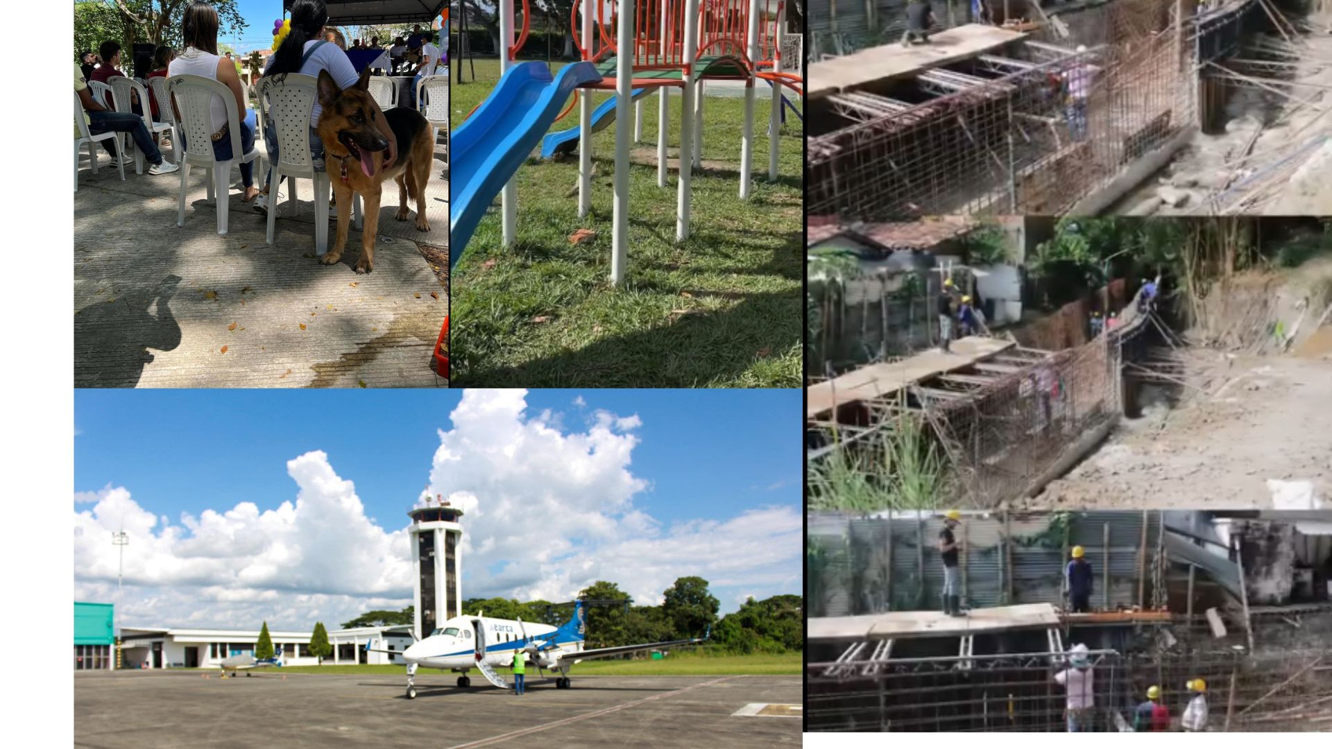 Renovación del Aeropuerto Santa Ana: Avance Semanal