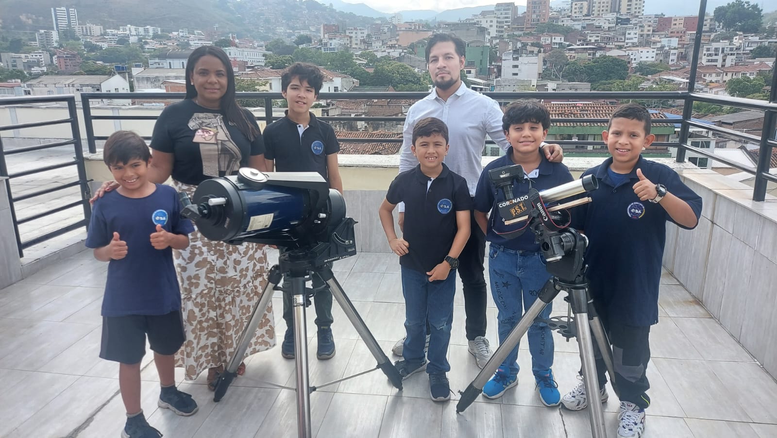 "Niños del Valle cazan asteroides: Astronomía en acción"