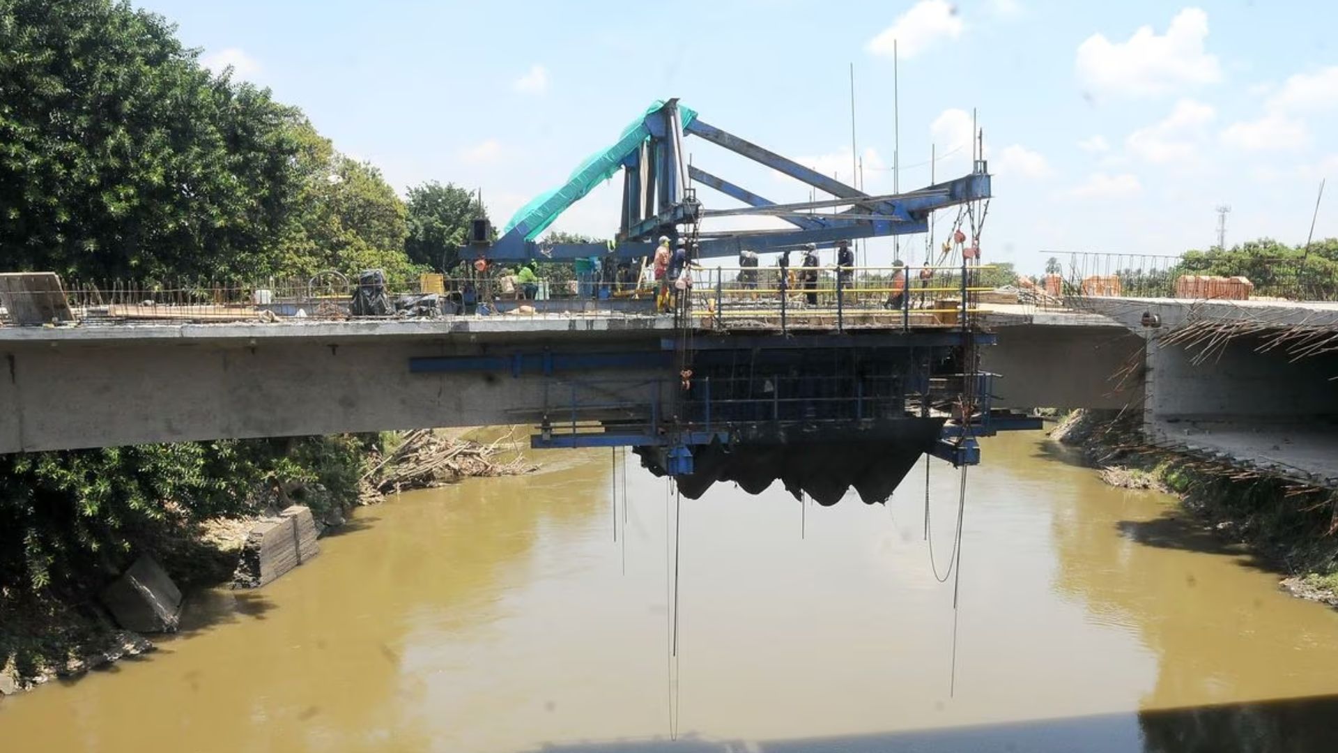 Finalización de Calzada Norte en Puente de Juanchito