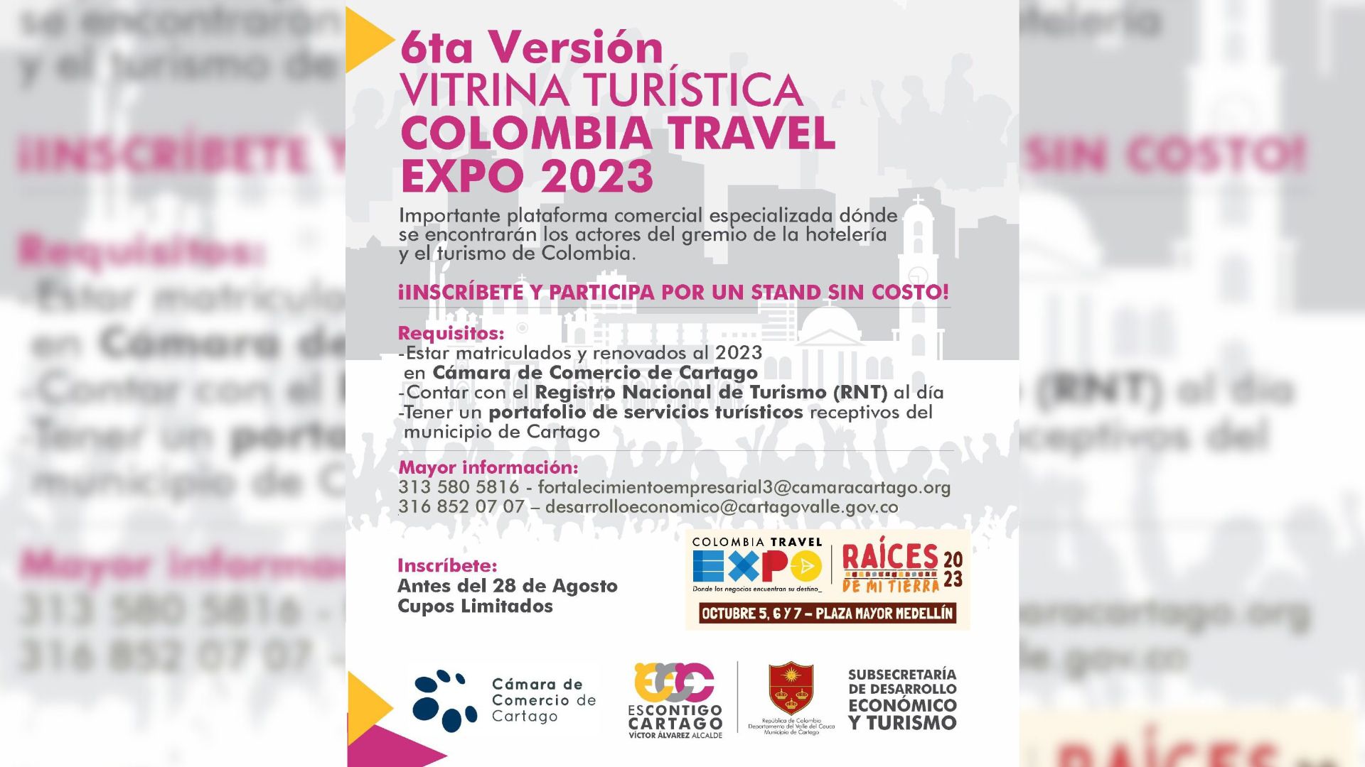 VITRINA TURÍSTICA 2023: Expo Líder de Turismo en Colombia