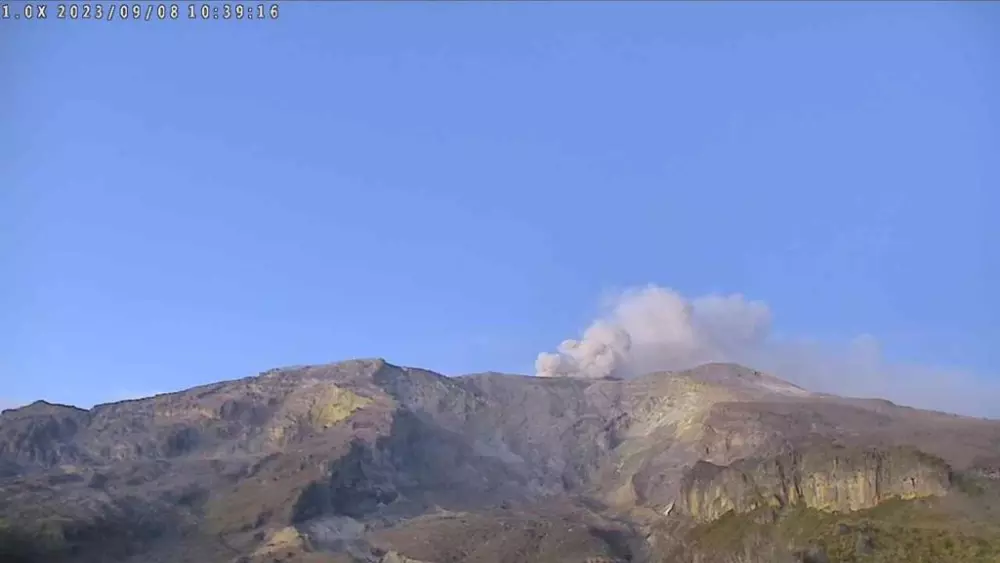 Incremento en actividad sísmica en el volcán Nevado del Ruiz
